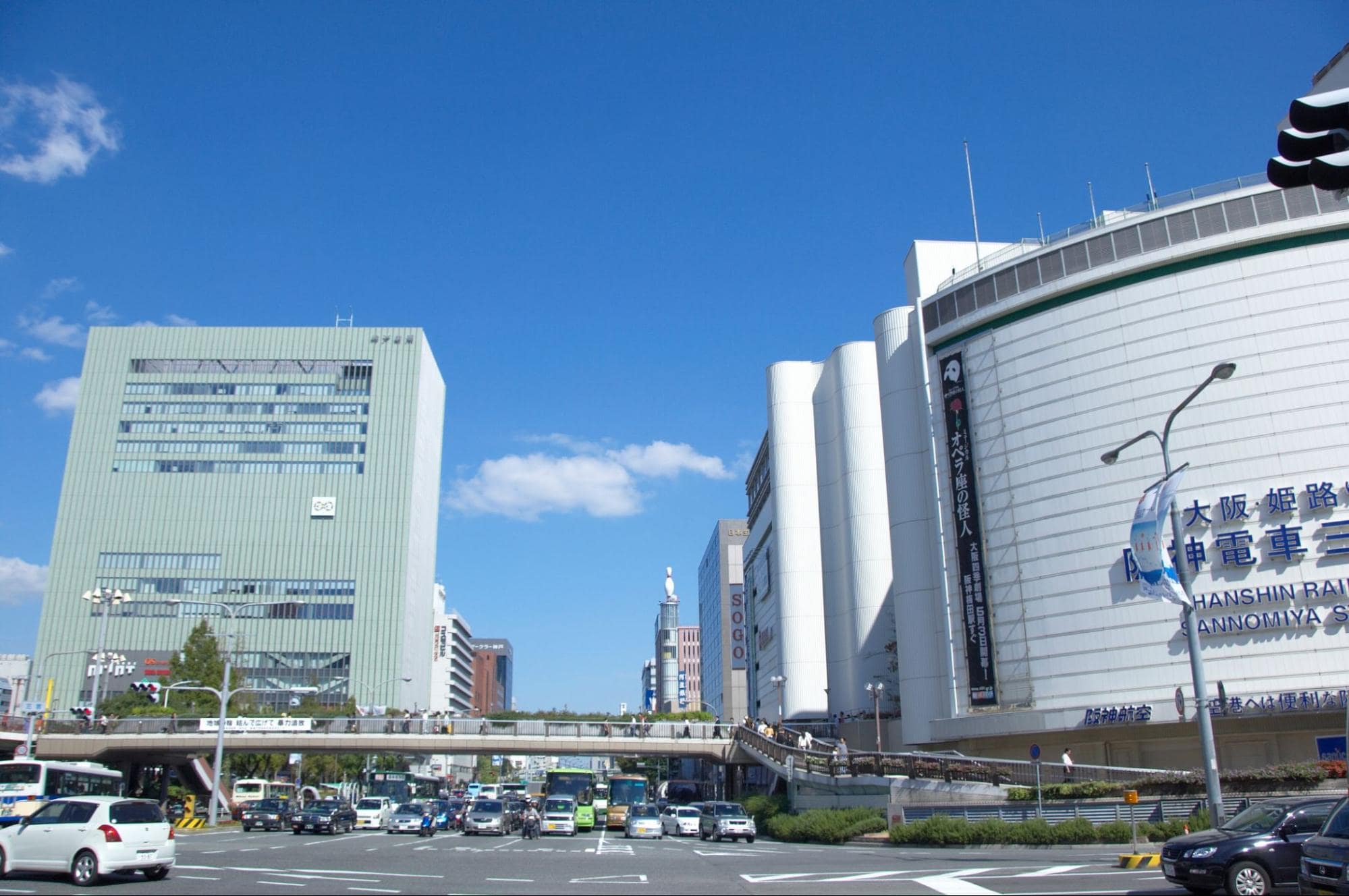 神戸でタクシー利用が多い場所